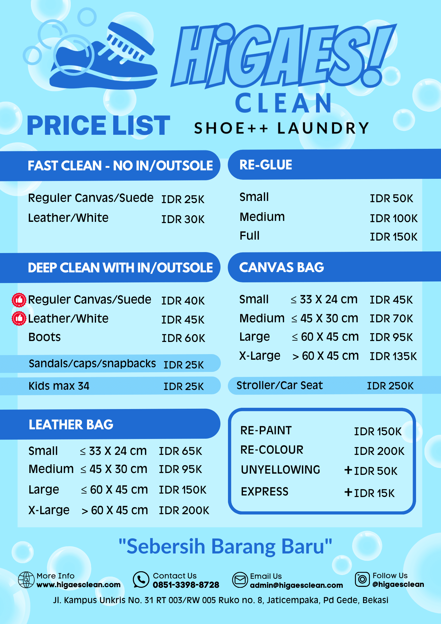 HiGaes Clean Shoe++ Laundry